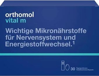 Комплекс Orthomol Vital M (раствор №30 + капсулы №60)
