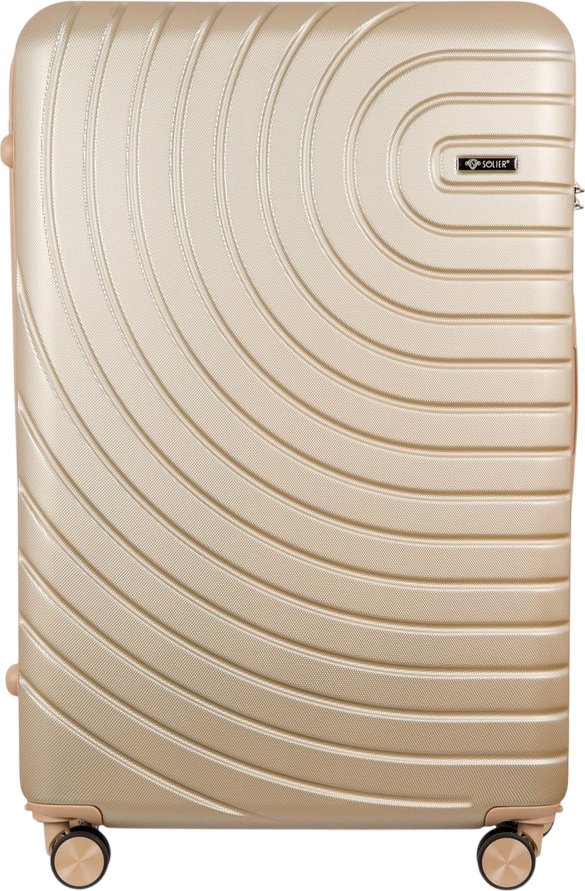

Чемодан-спиннер Solier STL1064 (XL, золотой)