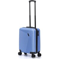 Чемодан-спиннер Torber T1919S 55 см (синий)