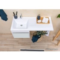 Aquanet Тумба под умывальник Токио 48 00236915 (левая, белый)