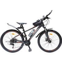 Велосипед Greenland Everest 26 1.0 р.14 2024 (черный/оранжевый)