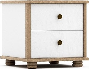 

Тумба КМК Мебель 2Я Сальма 0990.15 (белый/дуб полярный/лофт сильвер пэлас)