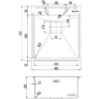 Кухонная мойка Omoikiri Akisame 46-GM [4993095]