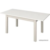 Кухонный стол Senira Кастусь 110-145x70 (белый/белый)