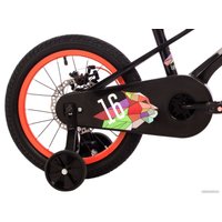 Детский велосипед Novatrack Lynx 16 2024 (черный)