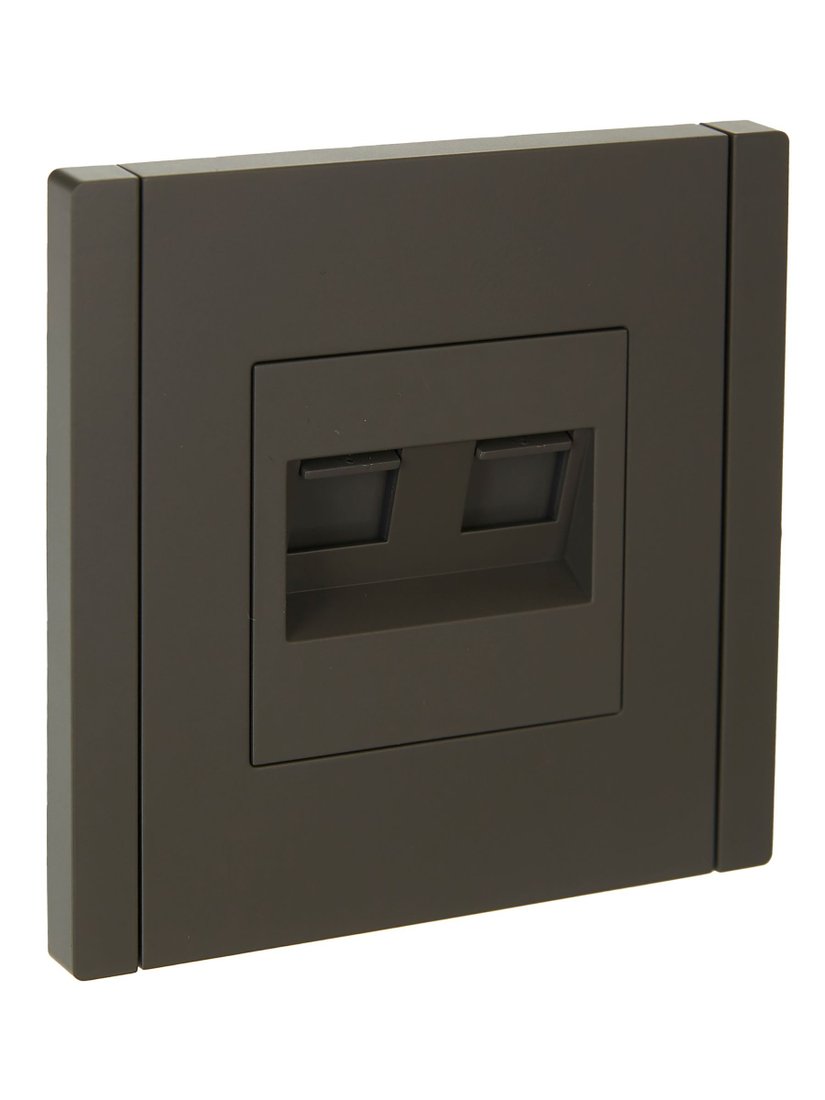 Розетка компьютерная IEK Forte&Piano FP-KT20-O-1-K03