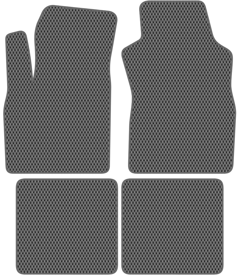 

Комплект ковриков для авто Alicosta Fiat Panda (хэтчбек 5 дв / 169) 2003 - 2012 (серый, ромб)