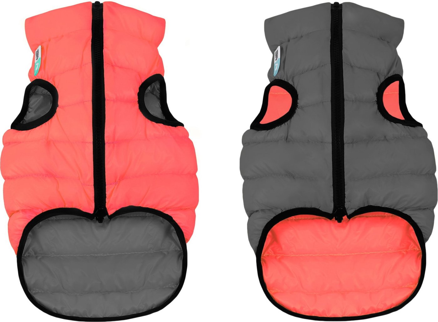 

Куртка для животных AiryVest Jacket (S30, коралловый/серый)