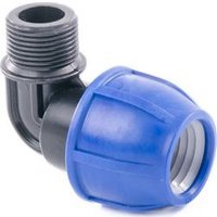 Фитинг Lammin Отвод с наружной резьбой для ПЭ труб 32х1 1/4" в Орше