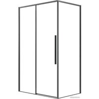 Душевой уголок Grossman Galaxy 100x80x195 120.K33.01.1080.42.00 (графит сатин/стекло прозрачное)