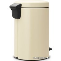 Мусорное ведро Brabantia Pedal Bin NewIcon 12 л (миндальный)