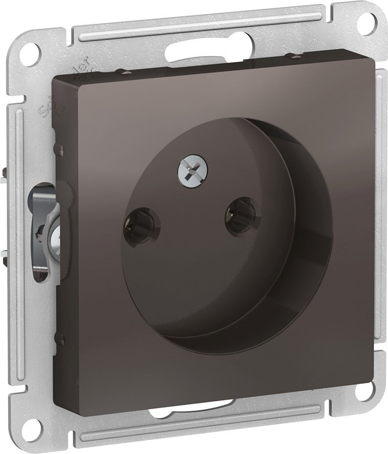 

Розетка Systeme Electric AtlasDesign ATN000641 (мокко)