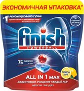 Finish All in 1 Max Лимон (75 шт)