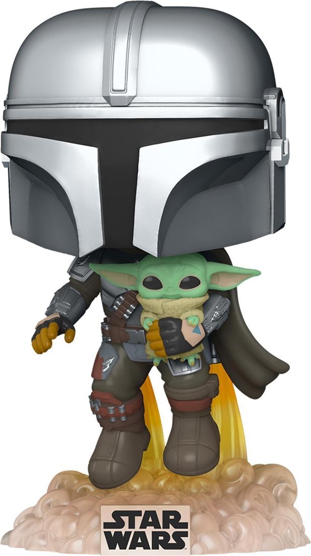 

Фигурка Funko Bobble Star Wars Mandalorian Mandalorian with The Child 50959