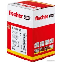 Дюбель-гвоздь Fischer N 5 x 30/5 S 50395 (100 шт)