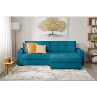 Угловой диван Mio Tesoro Манчестер 292 1.5ек-1.5пф (1102 аквамарин)