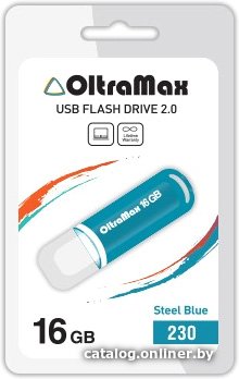 OltraMax 230 16GB (turkusowy) [OM-16GB-230-St Blue]
