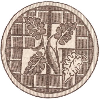 Циновка Люберецкие ковры Эко 7652543 (120x120)