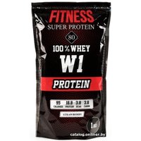 Протеин сывороточный (изолят) Fitness Super Protein W1 (шоколад, 1000 г)