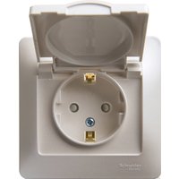 Розетка Schneider Electric Glossa GSL000646 (перламутр)