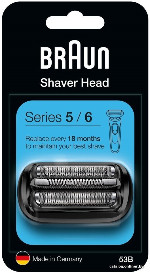 Сетка и режущий блок Braun Series 5/6 53B