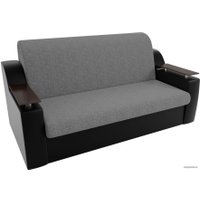 Диван Лига диванов Сенатор 100722 160 см (серый/черный)