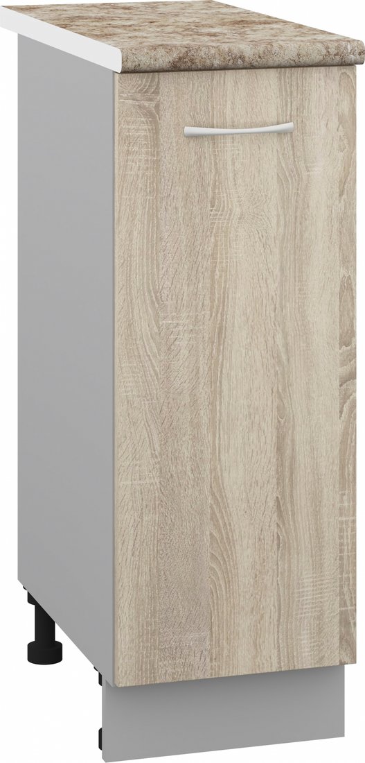 

Шкаф напольный Кортекс-мебель Корнелия Лира НШ30р (дуб сонома/мадрид)