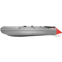 Моторно-гребная лодка Roger Boat Hunter Keel 3200 (малокилевая, серый/красный)