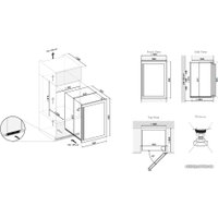 Винный шкаф Dunavox DAB-42.117DSS