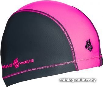 Шапочка для плавания Mad Wave Lycra Doutone (розовый)