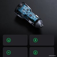 Автомобильное зарядное Ugreen CD213 10144