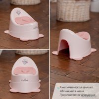 Детский горшок Kidwick Улитка KW040304 (розовый/темно-розовый)