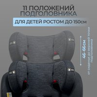 Детское автокресло Bubago Aspid BG 170-1 (черный)