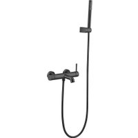 Смеситель Boheme Uno 463-SGM (графит глянец)