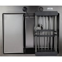 Кухонная мойка MARRBAXX B5848R-MR (черный/графит)