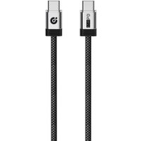 Кабель Atomic 30.398 USB Type-C - USB Type-C (1.2 м, черный)