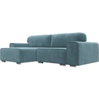 Угловой диван Лига диванов Лига-029 левый 121925L (велюр бирюзовый)