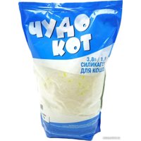 Наполнитель для туалета Чудо Кот Силикагелевый Лимон (1.6 кг/3.8 л)