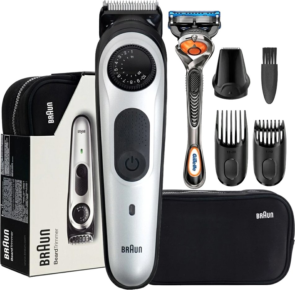 

Триммер для бороды и усов Braun BT5960TS