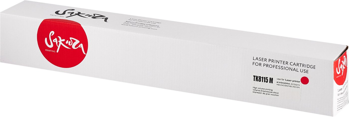 

Картридж Sakura Printing SATK8115M (аналог TK-8115M)
