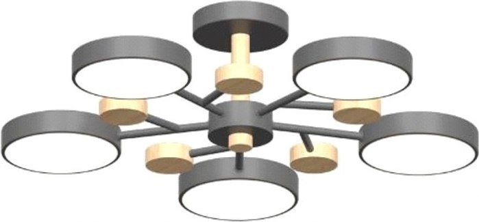 

Припотолочная люстра LED4U L3204-620 GR