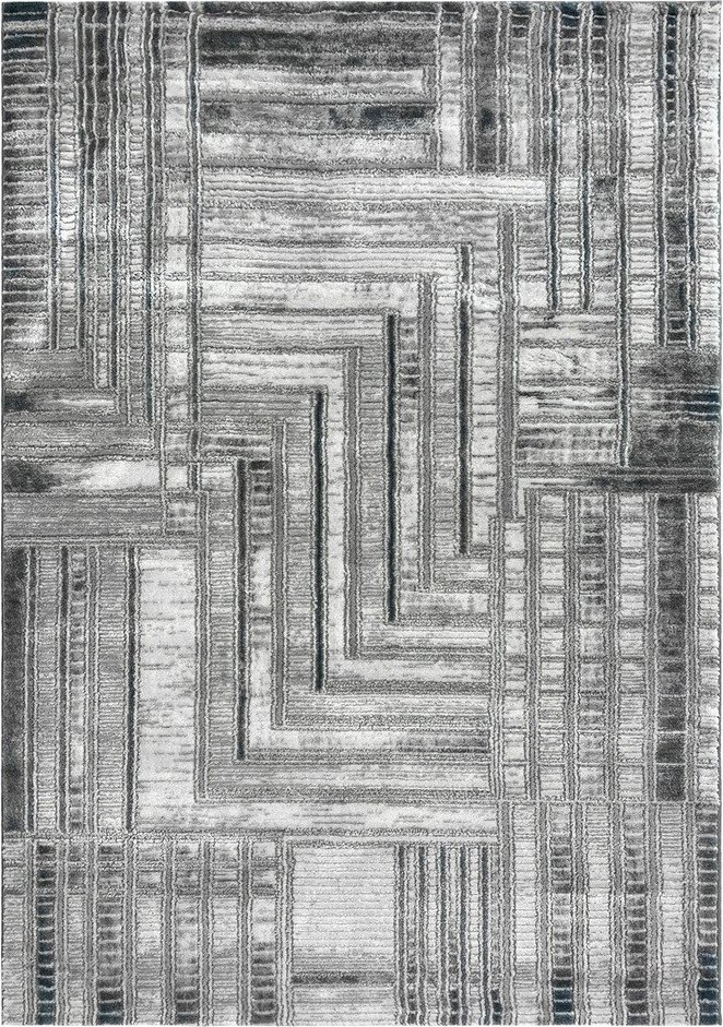 

Ковер для жилой комнаты Safyun Eva LZ137-GREY-BLUE (0.8x1.5)