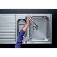 Смеситель Blanco Solenta-S Senso рычаг справа (хром)