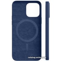 Чехол для телефона VLP Silicone with MagSafe для iPhone 14 Pro Max 1051023 (темно-синий)