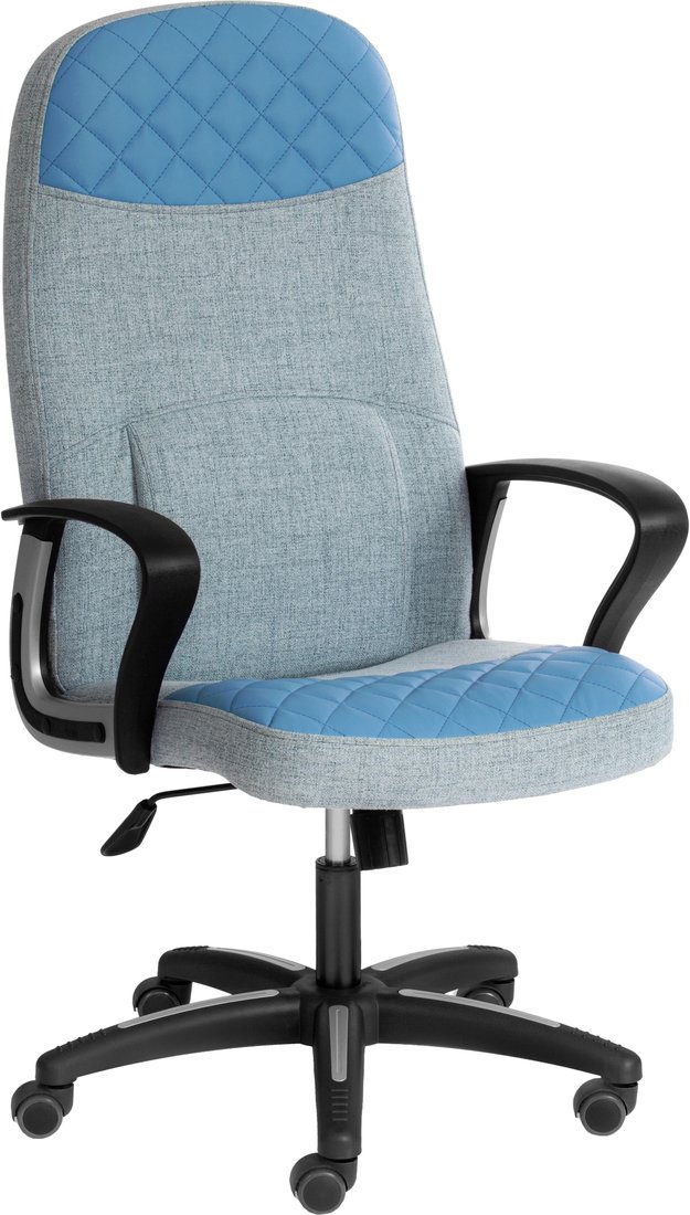 

Офисное кресло TetChair Advance (фостер/кож/зам, голубой)