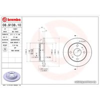  Brembo 08913810