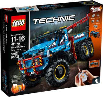 LEGO Technic 42070 Аварийный внедорожник 6х6