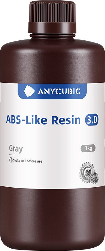 Фотополимер Anycubic ABS-Like 3.0 SABL3GY-10 (1л, серый)