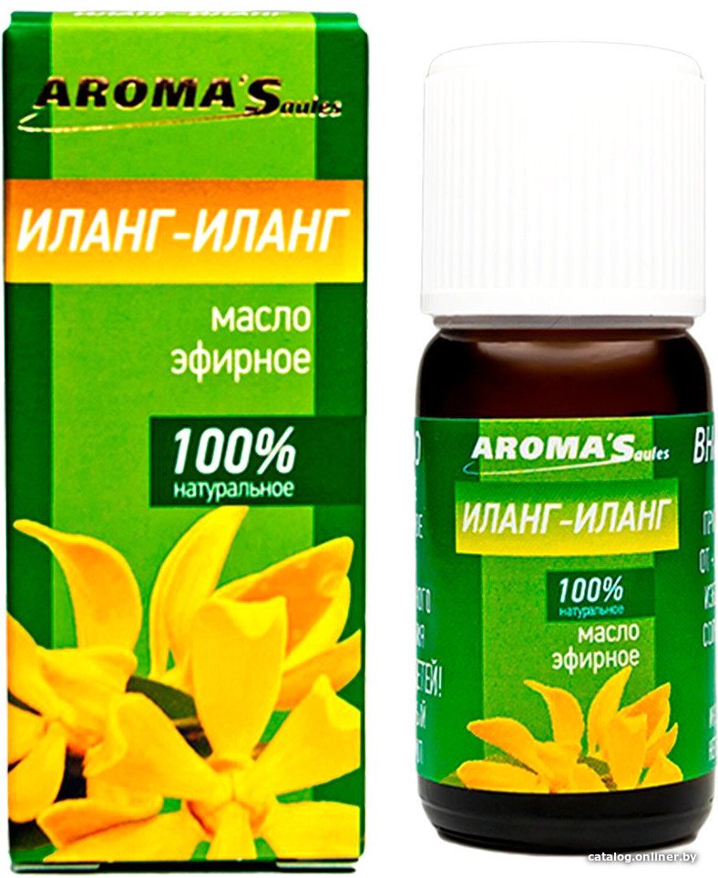 Aroma Saules Эфирное масло Иланг-иланг 10 мл