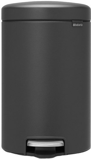 

Мусорное ведро Brabantia Pedal Bin NewIcon 12 л (минерально-графитовый)
